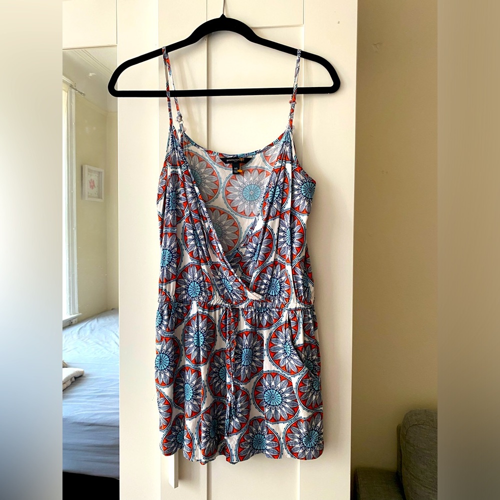Women’s Banana Republic Mandala Geo Print Romper Boho Size XS